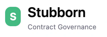 Stubborn Contract 0.1.0 released!